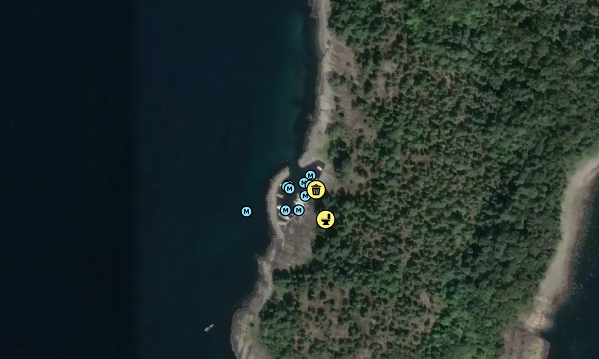 Satelite image of Mølen