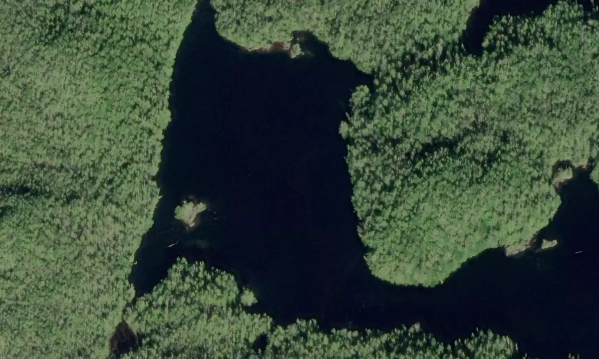 Satelite image of Monckton Inlet - Lagoon