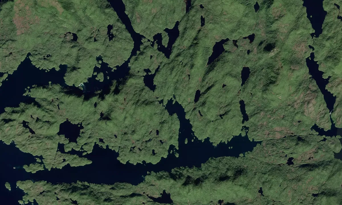 Flyfoto av Monckton Inlet - North