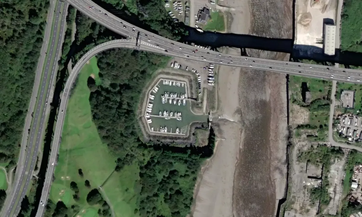 Satelite image of Monkstone Cruising and Sailing Club