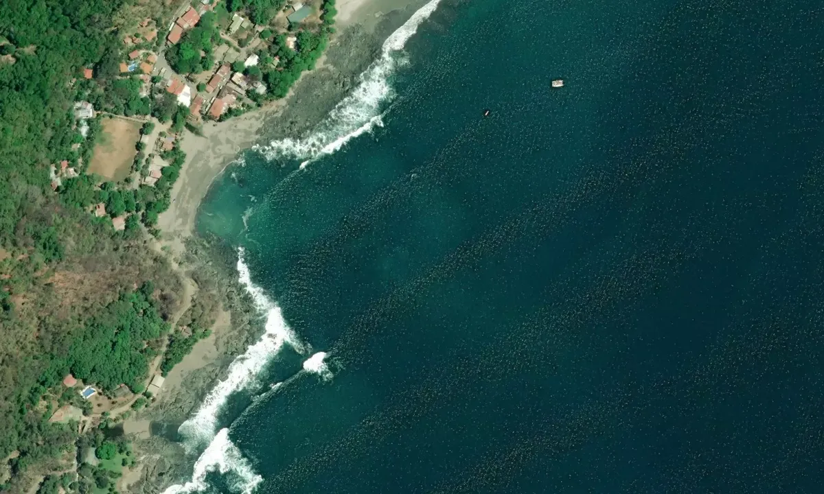 Satelite image of Montezuma