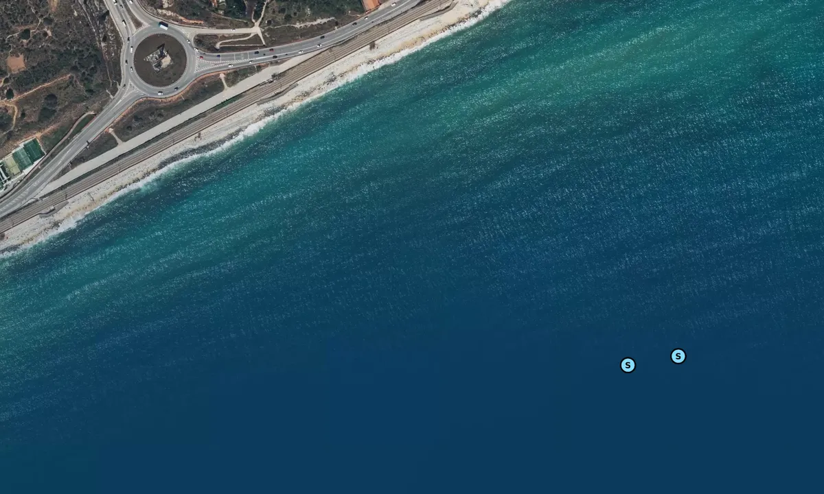 Satelite image of montgat