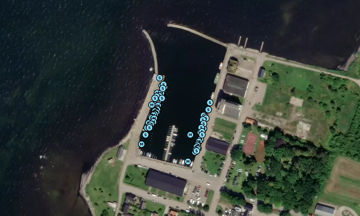Satelite image of Mörbylånga Hamn