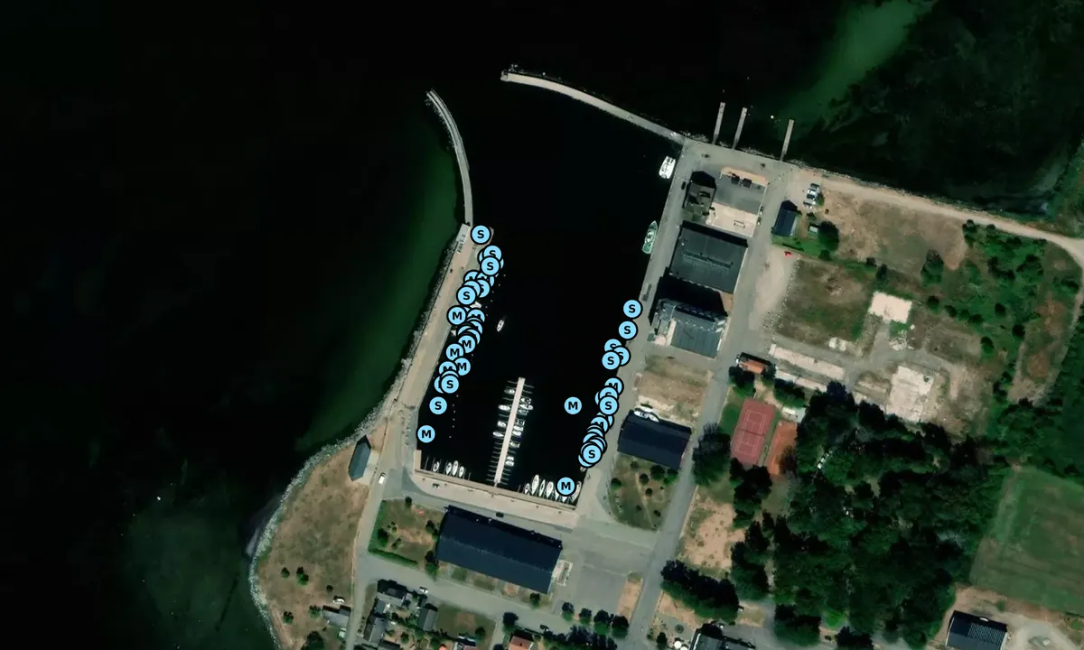 Satelite image of Mörbylånga Hamn