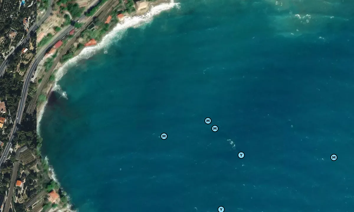 Satelite image of Mortola