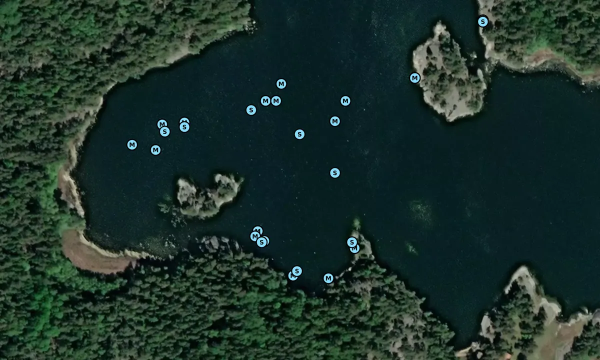 Satelite image of Mörtviken