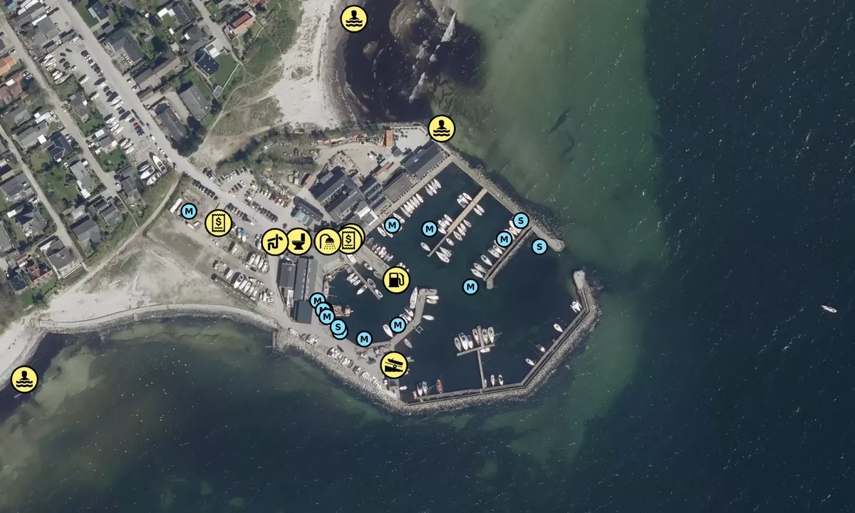 Satelite image of Mosede Havn