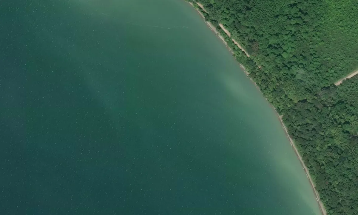 Satelite image of Mosquito Bay - Pelee Island