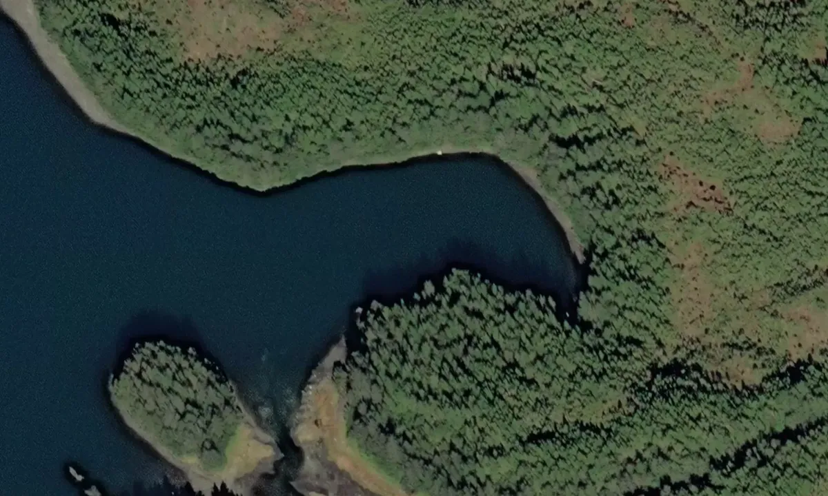 Satelite image of Mosquito Cove - Hoonah-Angoon