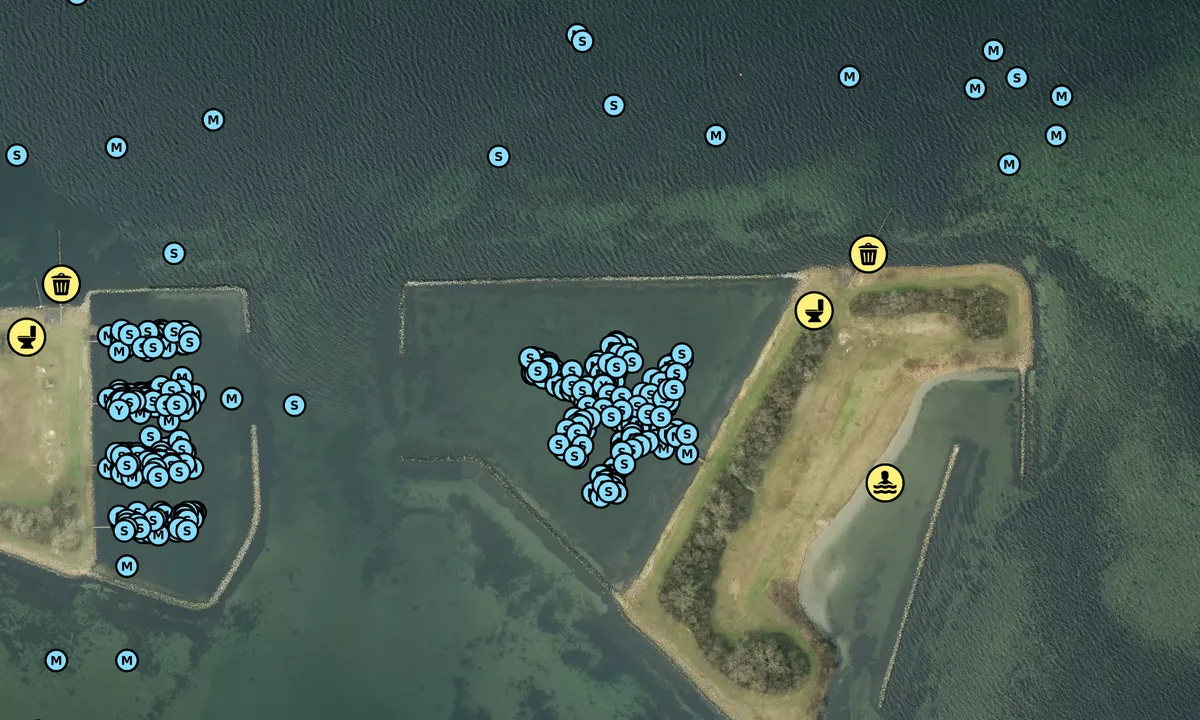 Satelite image of Mosselbank