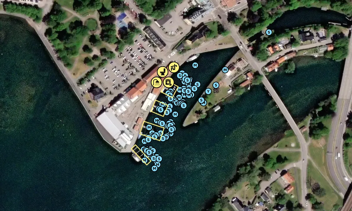 Satelite image of Motala