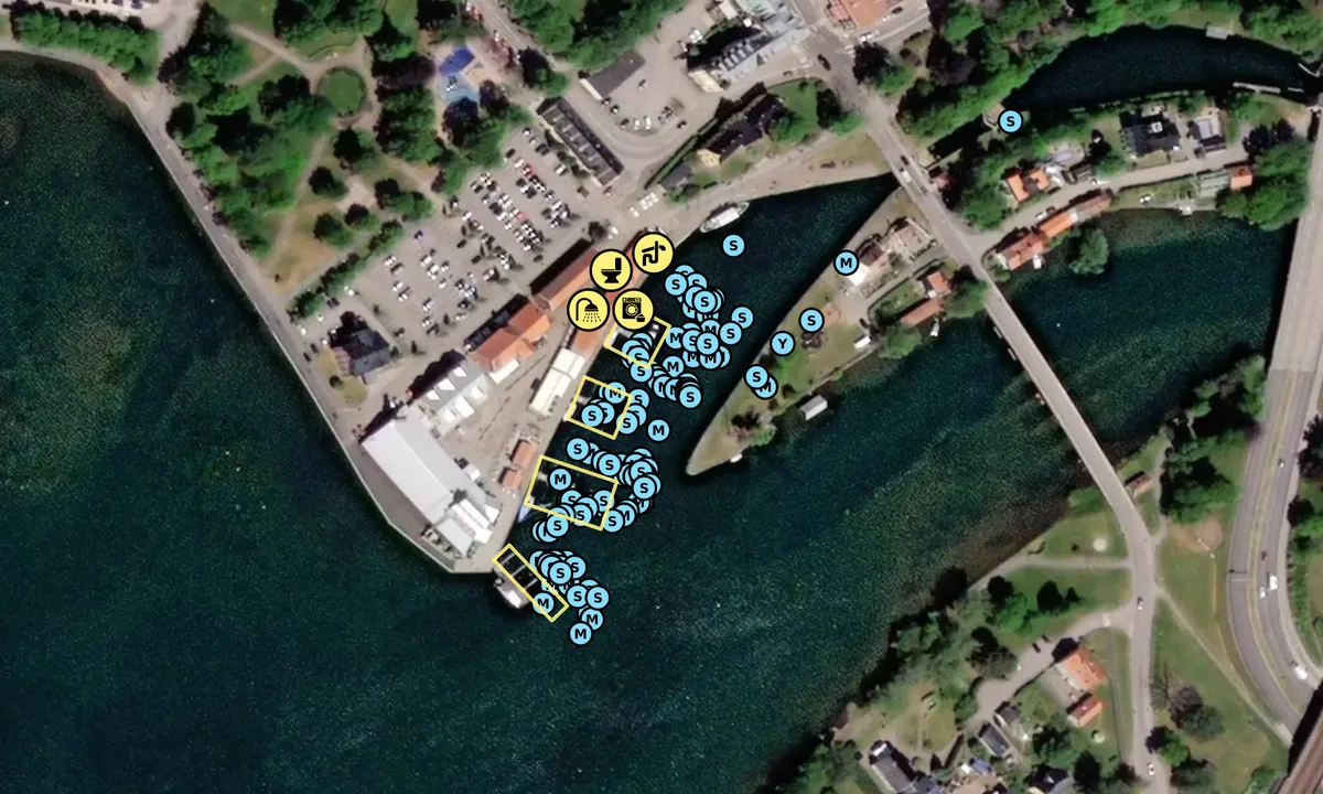 Satelite image of Motala