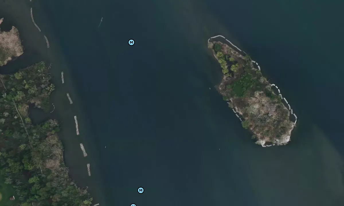 Satelite image of Motor Island