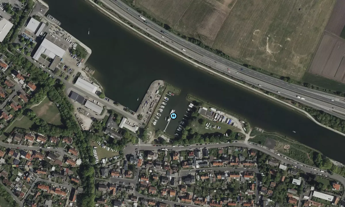 Satelite image of Motor Yacht Club Nürnberg