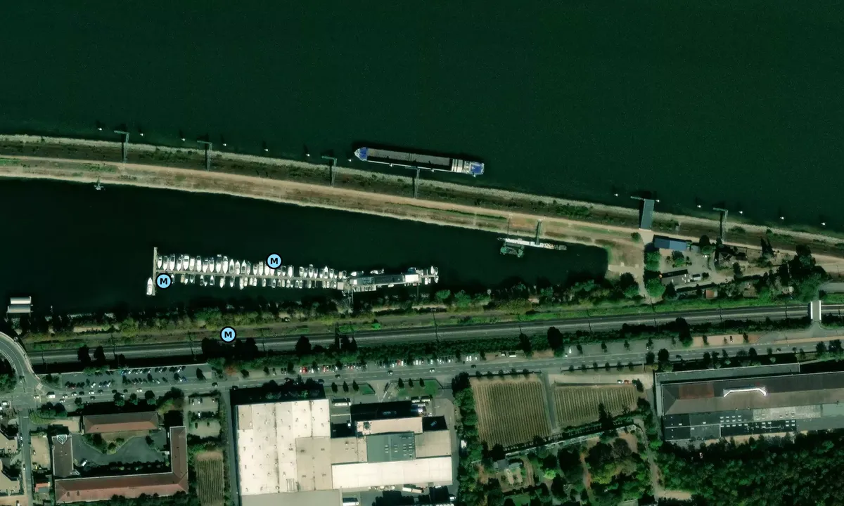 Satelite image of Motoryacht Club Bingen e.V.