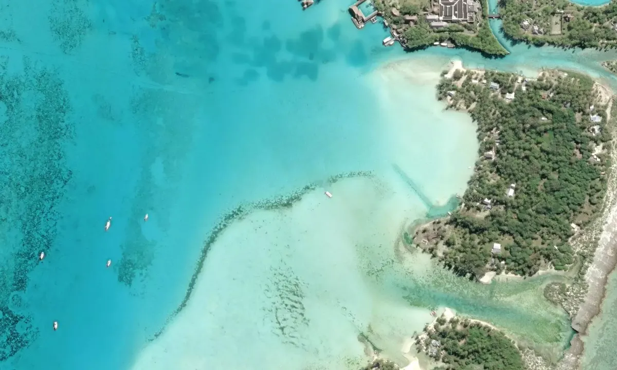 Satelite image of Motu Tape