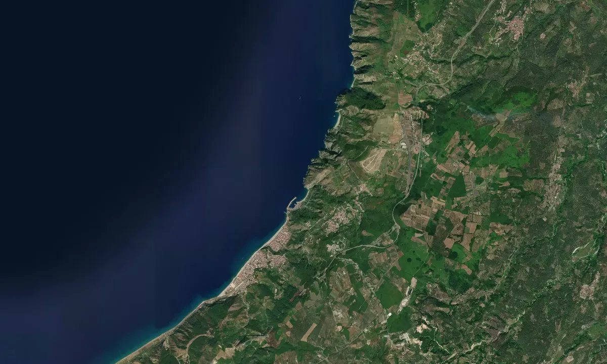 Flyfoto av Mouillage de Bagnara Calabra