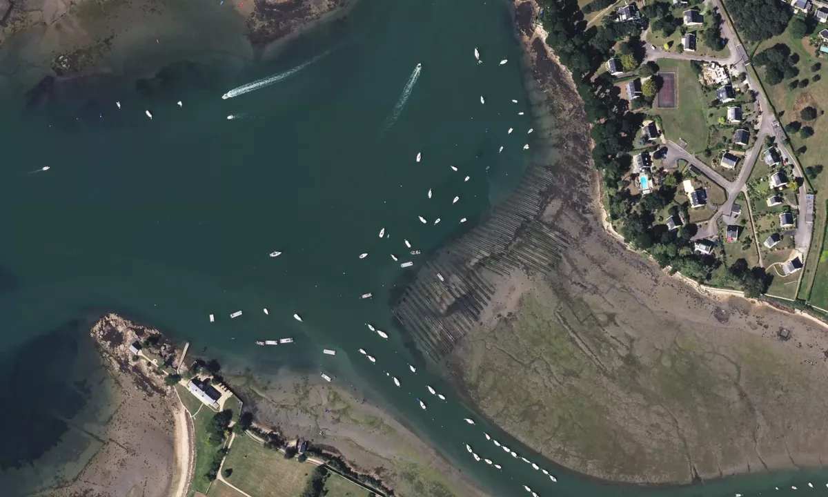Flyfoto av Mouillage de Bellevue