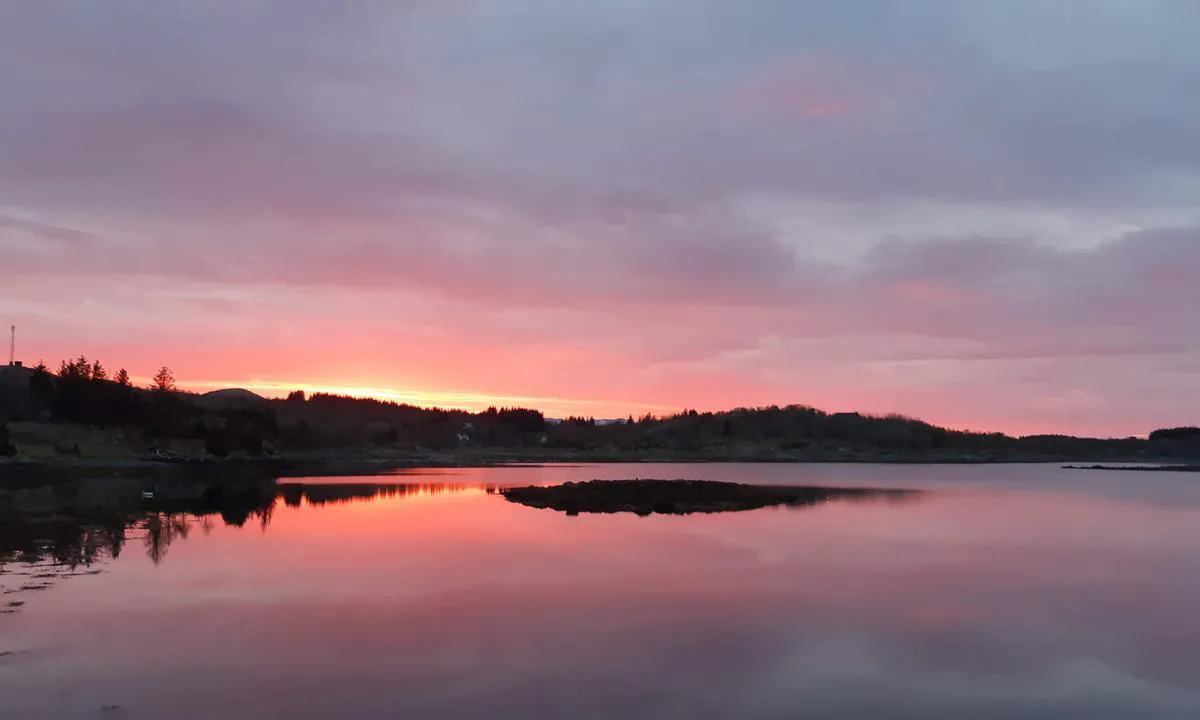 Møyhamna: Stemningsbilde fra havnen.