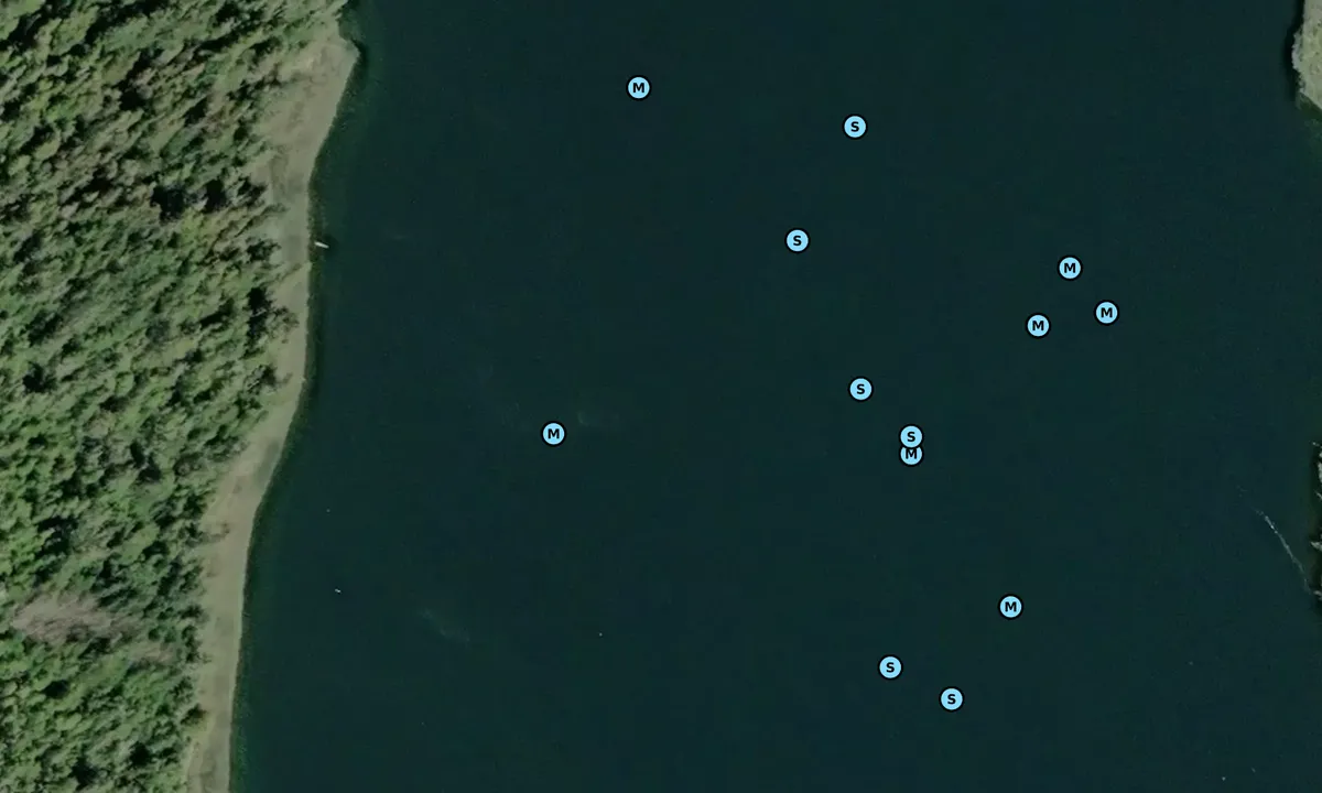 Satelite image of Mud Hole - Alaska