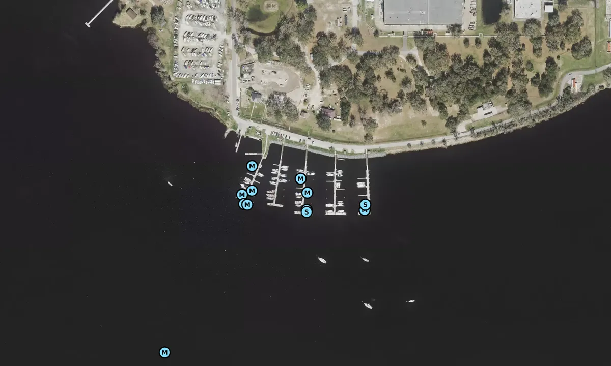 Satelite image of Mulberry Cove Marina, MWR