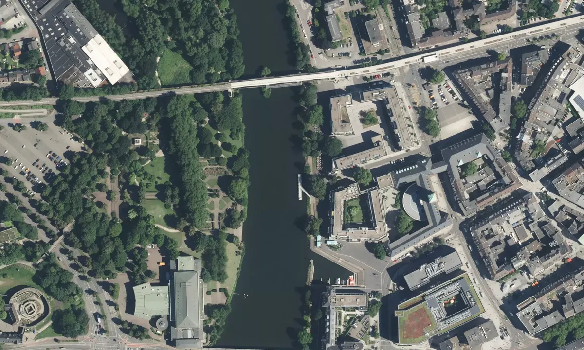 Satelite image of Mülheim an der Ruhr