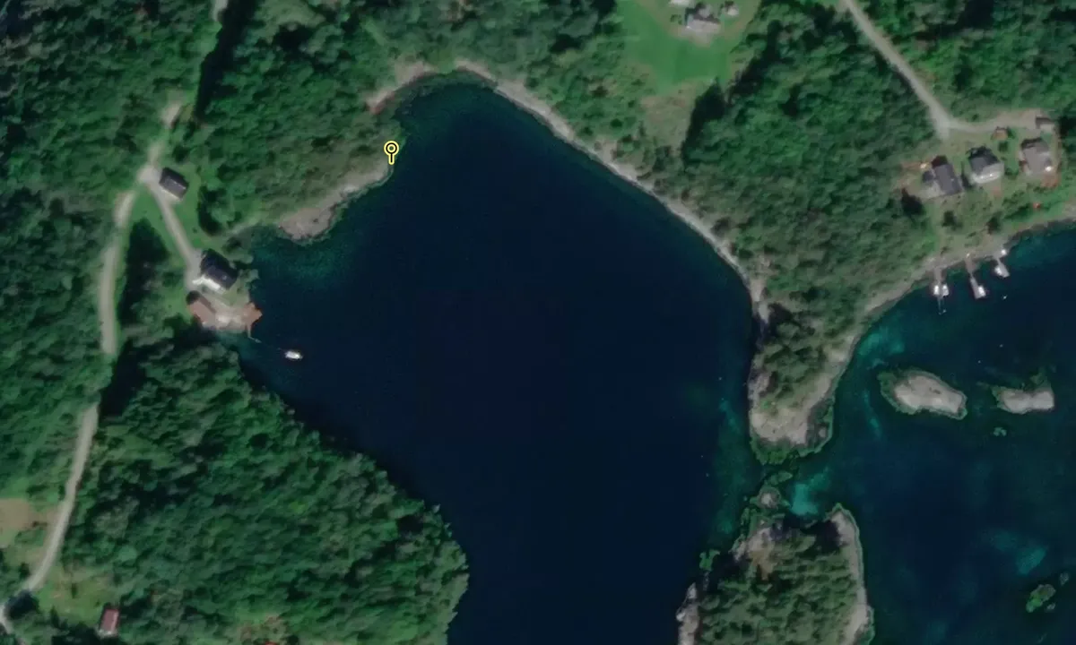 Satelite image of Munkavågen