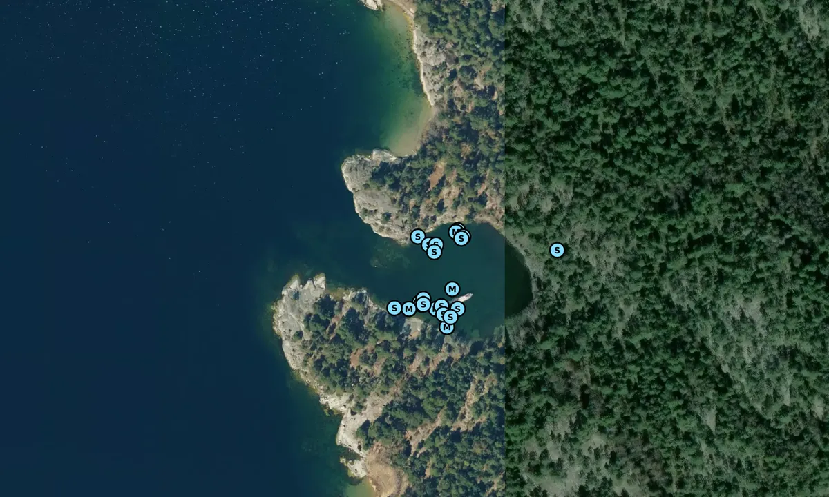 Satelite image of Munkholmen - Ingarö