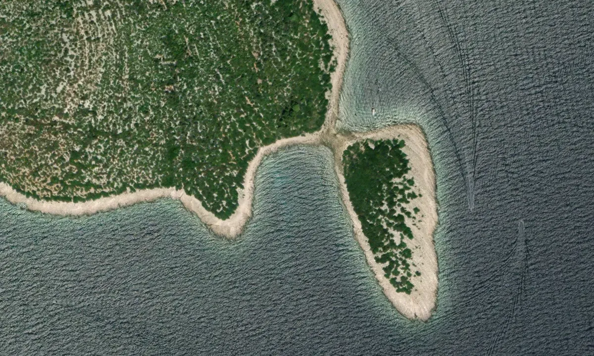 Flyfoto av Murvenjak est