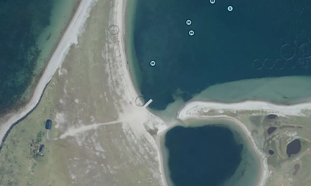 Satelite image of Musholm Bugt bouy