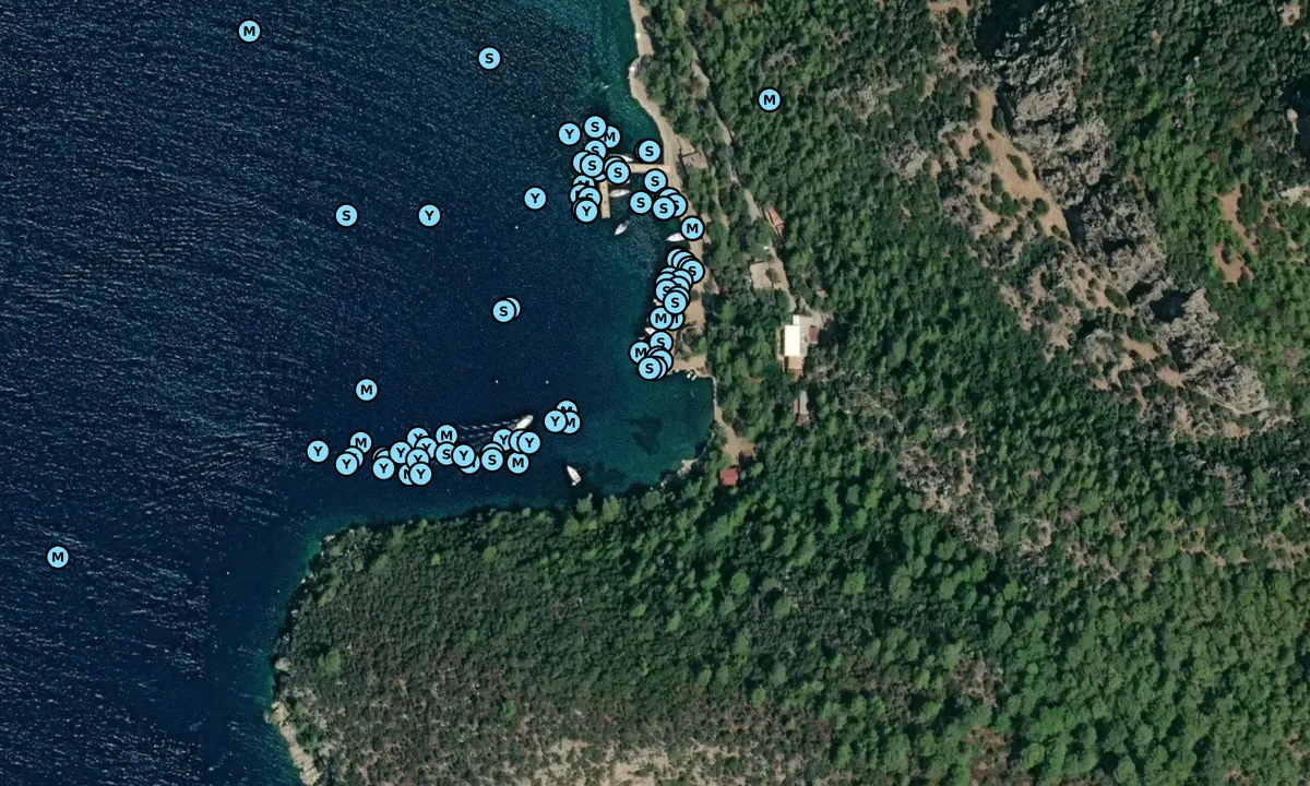 Satelite image of My Marina Yacht Club - Köyceğiz