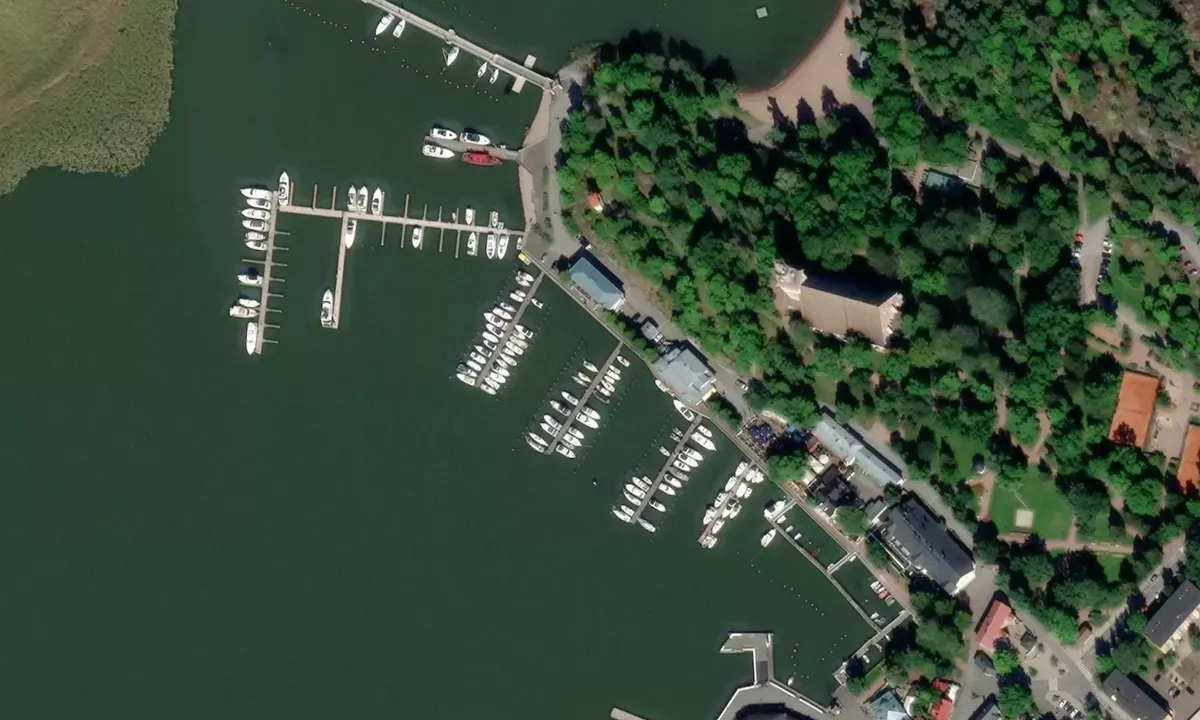 Flyfoto av Naantali Guest Harbour