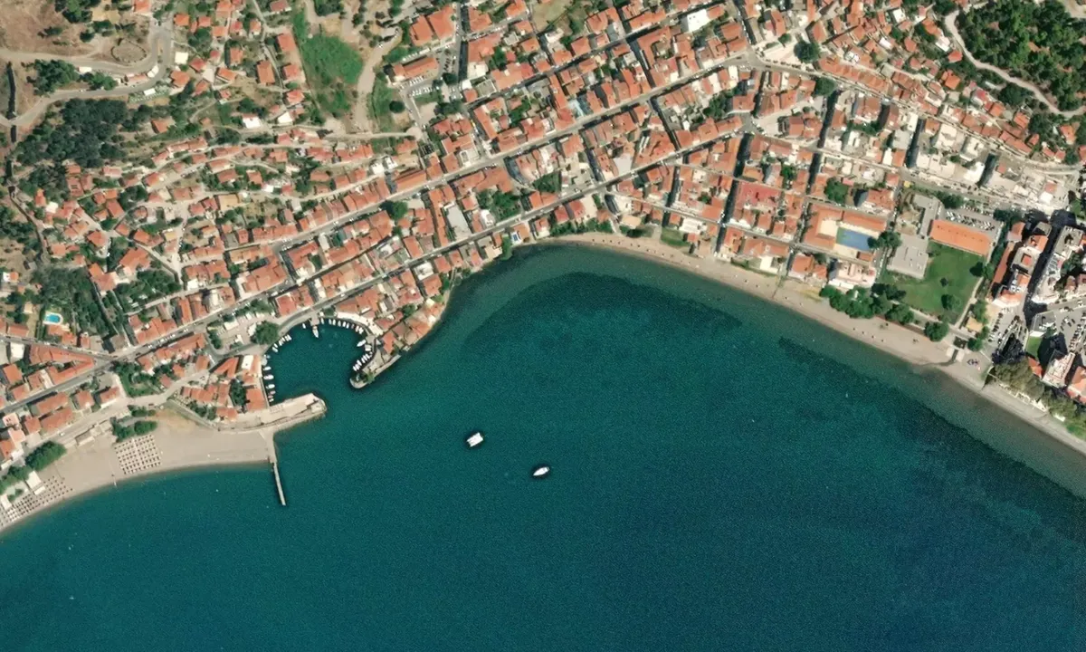 Flyfoto av Nafpaktos