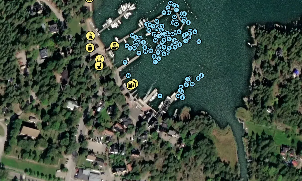 Satelite image of Nagu Marina