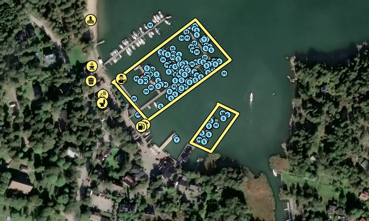 Satelite image of Nagu Marina