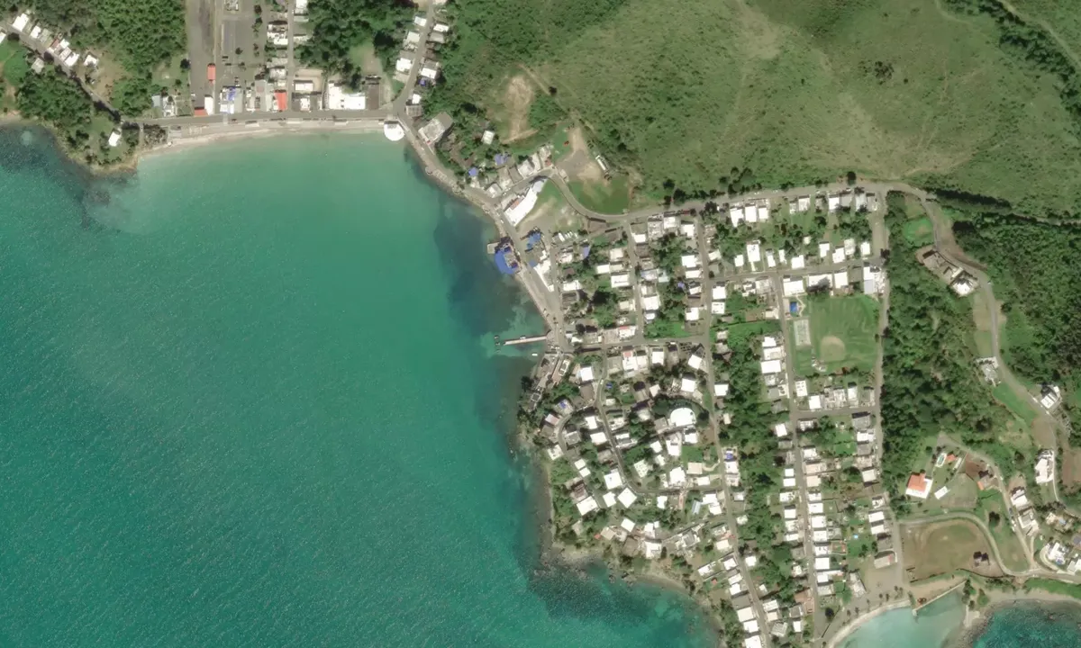 Flyfoto av Naguabo