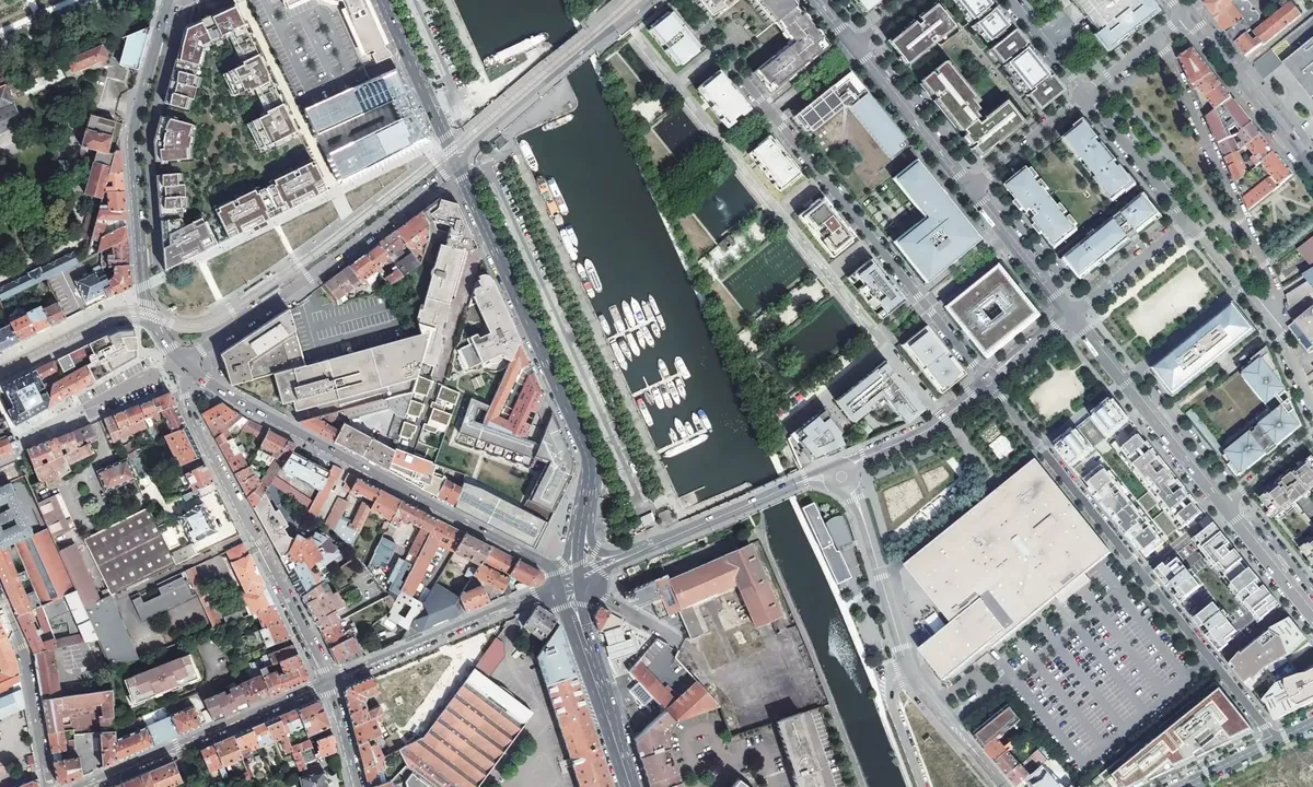 Satelite image of Nancy Port de Plaisance