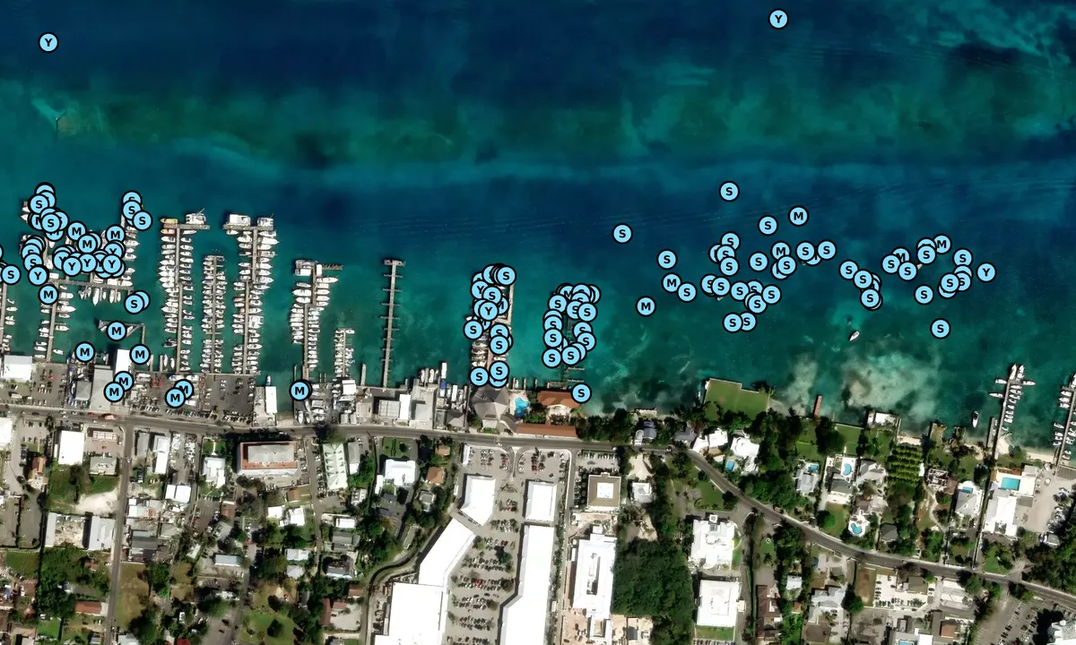 Satelite image of Nassau Harbour Club Hotel and Marina