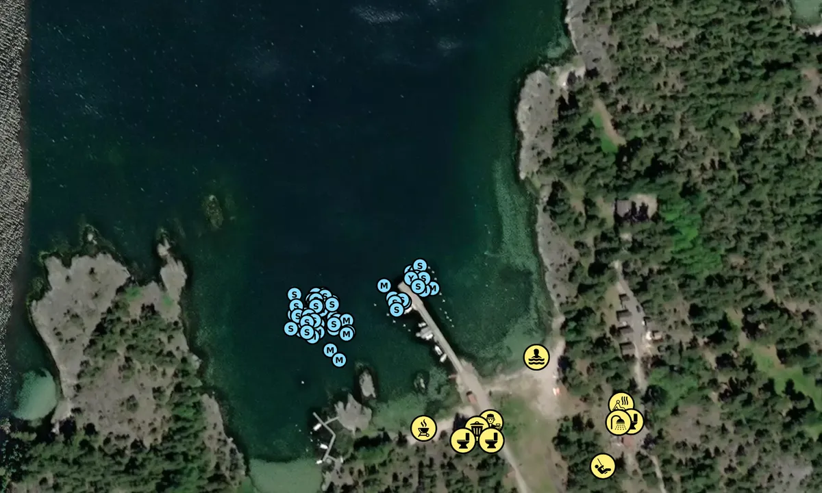 Satelite image of Nåttarö