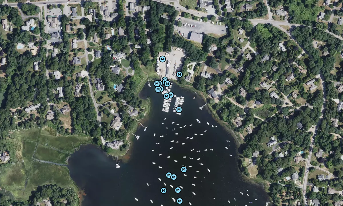 Satelite image of Nauset Marine East