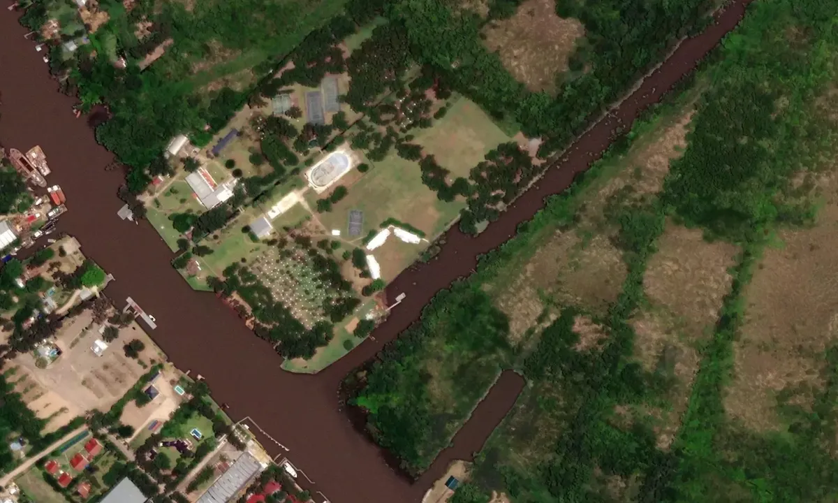 Satelite image of Nautico Aca Delta