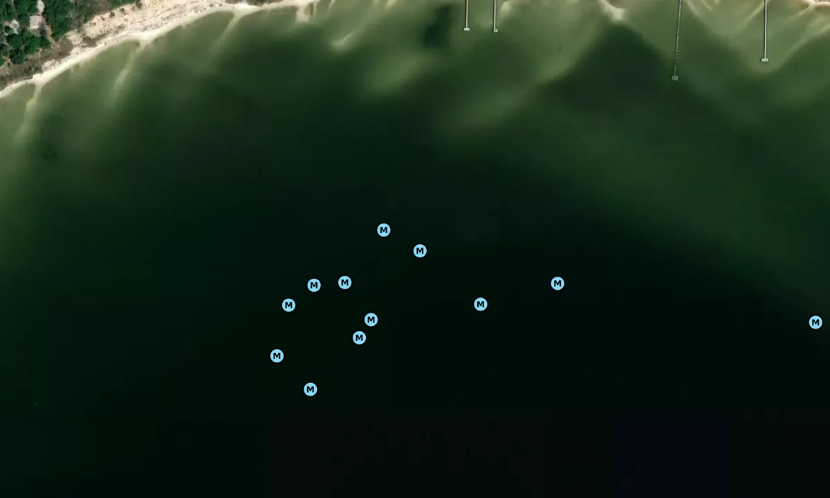 Satelite image of Navarre Cove