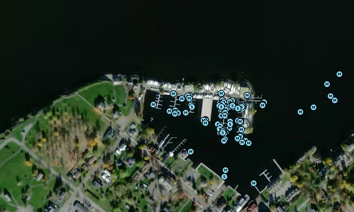 Satelite image of Navy Point Marine - Sackets Harbor