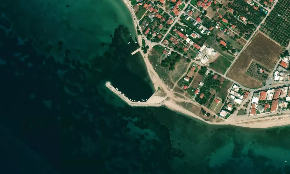 Satelite image of Nea Plagia