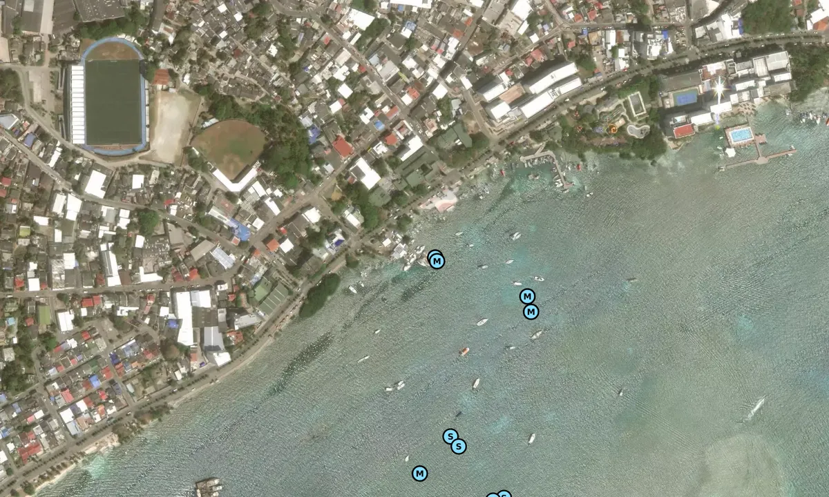 Satelite image of Nene's Marina
