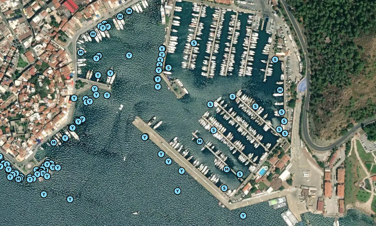 Satelite image of Netsel Marina
