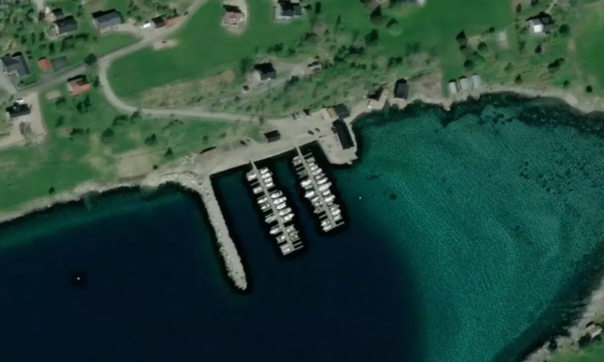 Satelite image of Neverdal båthavn