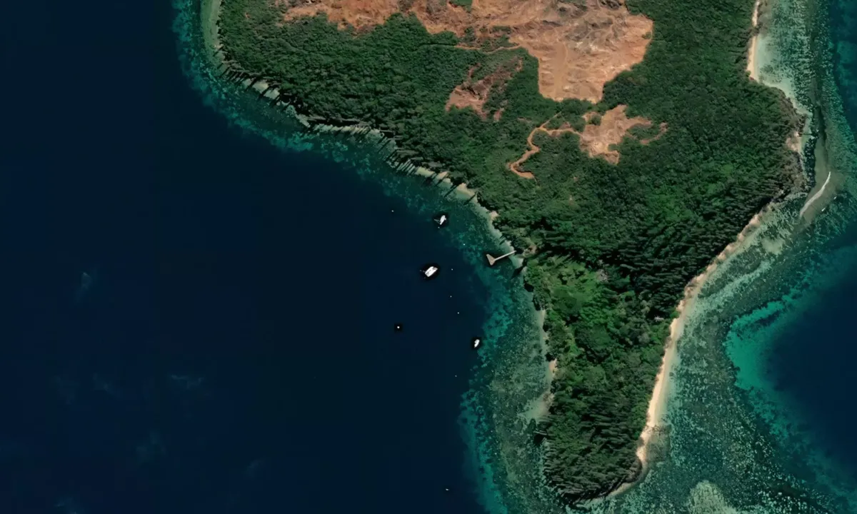Flyfoto av New Caledonia