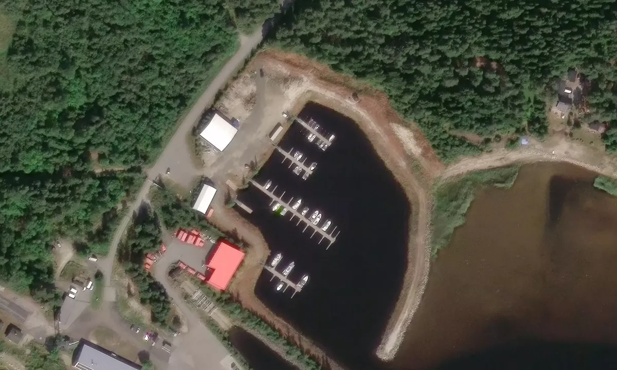 Satelite image of New Port Virpiniemi