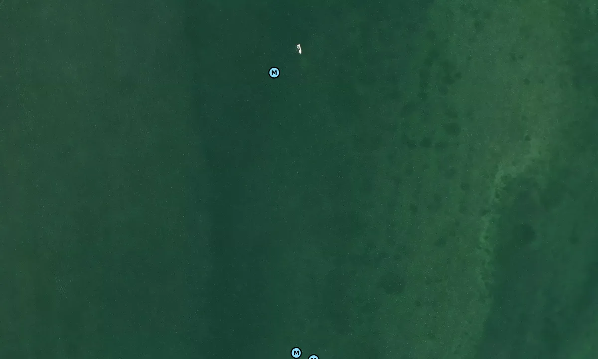 Satelite image of Newfound Harbor Channel